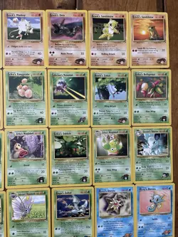 Pokemon TGC Gym Heroes Vintage 51 Card Lot. Never Played NM Non Holo Set Builder - Image 3