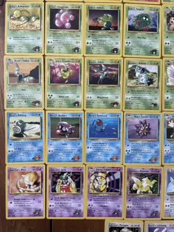Pokemon TGC Gym Heroes Vintage 51 Card Lot. Never Played NM Non Holo Set Builder - Image 4