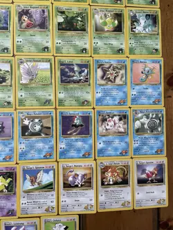 Pokemon TGC Gym Heroes Vintage 51 Card Lot. Never Played NM Non Holo Set Builder - Image 5