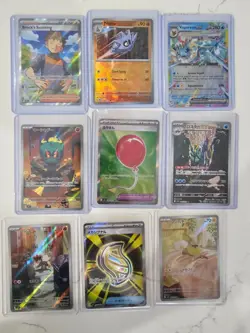 Pokemon Lot Of 100 Cards-Full Arts, Ex’s, Sir’s, Pokeballs, Holos, & More - Image 5