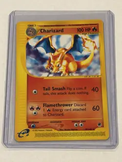 Charizard - 39/165 - Pokemon Expedition Non-Holo Rare Card LP - Image 1