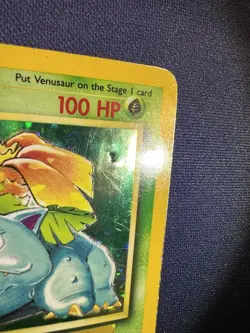 Pokemon TCG Venusaur Base Set Holo Unlimited Rare Card 15/102 1999 WOTC DMG - Image 3