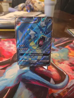 Pokemon TCG Gyrados GX Holo Card Crimson Invasion 18/111 LP Condition - Image 1