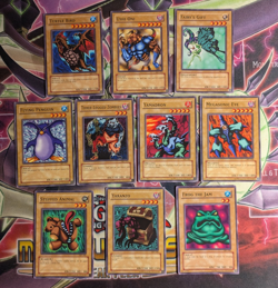 Yugioh McDonalds Pack 1 MP1 Complete 10-Card Common Set LP-NM! - Image 1