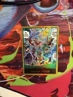 DON!! Card (Egghead) (Gold) The Azure Sea's Seven Foil - Image 1