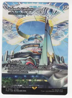 MTG Final Fantasy Through The Ages Rare #0064 Balamb Garden - Image 1