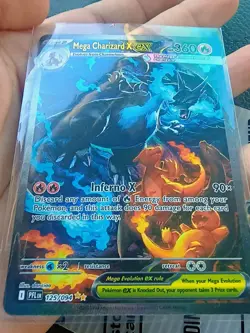 Mega Charizard X ex 125/094 - Secret Rare - Pokemon PFL - NM/M - Image 1