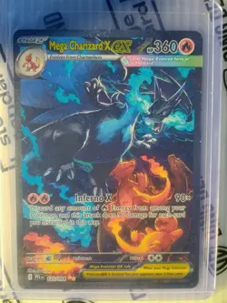 Mega Charizard X ex 125/094 - Secret Rare - Pokemon PFL - NM/M - Image 2