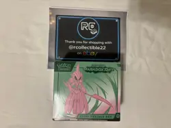 Pokemon TCG Paradox Rift Elite Trainer Box ETB Iron Valiant Art New/Sealed - Image 1