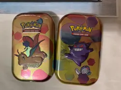 Pokemon TCG 151 Mini Tin Bundle 4x Pokemon Booster Packs Total New/Sealed GENGAR - Image 4