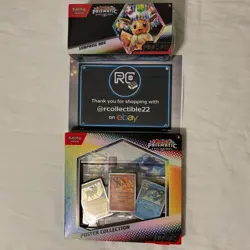 Pokemon TCG Prismatic Evolutions Poster Collection & Prismatic Surprise Box NEW! - Image 1