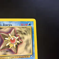 Misty's Staryu 90/132 Common Pokemon Gym Heroes 1st Edition - Image 3