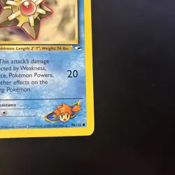 Misty's Staryu 90/132 Common Pokemon Gym Heroes 1st Edition - Image 4