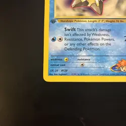 Misty's Staryu 90/132 Common Pokemon Gym Heroes 1st Edition - Image 5
