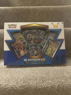 Pokemon Blastoise EX TCG 20th Anniversary Red & Blue Collection NEW - Image 1