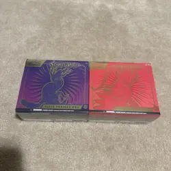 Pokemon Scarlet and Violet ETB Set Miraidon Koraidon Bundle (SEALED NEW) - Image 1