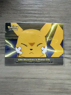 Ep5 Showdown In Pewter City Pokemon Topps Non Holo Pikachu - Image 1