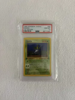 PSA 10 GEM MINT 💎 1999 POKEMON JUNGLE 1ST EDITION - ODDISH #58 ENGLISH - Image 1