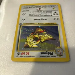 Pokemon TCG Pidgeot Jungle 8/64 Holo Unlimited Holo Rare - Image 3