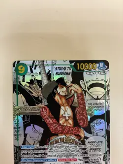 Mihawk OP14-119 SEC Manga Alt Art The Azure Sea's Seven ONE PIECE Card ENGLISH - Image 5
