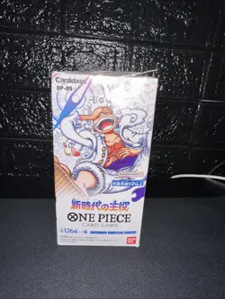 *damaged box* Bandai One Piece TCG OP-05 Japanese Booster Box New Sealed 4570118002174 - Image 1