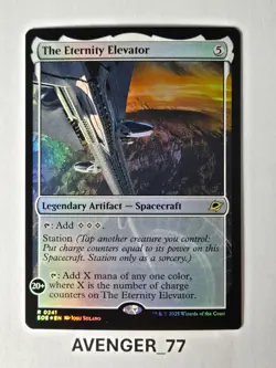 Magic The Gathering MTG #0241 The Eternity Elevator FOIL Edge of Eternities EOE - Image 1