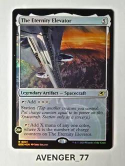Magic The Gathering MTG #0241 The Eternity Elevator FOIL Edge of Eternities EOE - Image 3