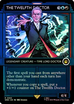 MTG FOIL The Twelfth Doctor Showcase - Doctor Who Commander #563 - Image 1