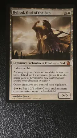 Heliod, God of the Sun Theros Regular NM - Image 1
