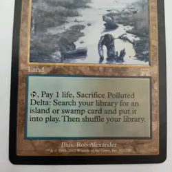 ☑🏝🌋🪄MTG Rare Polluted Delta #321 Onslaught 2002 MAGIC THE GATHERING📸SEE📸 - Image 5