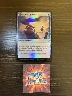 MTG - TLA - Boomerang Basics #46 - Near Mint Foil - Image 1