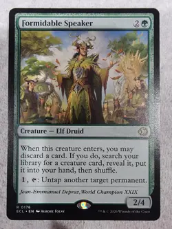 BRAND NEW Magic the Gathering: Formidable Speaker Lorwyn Eclipsed Regular - Image 1