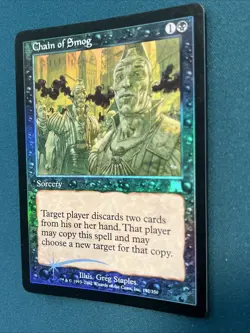 MTG Chain of Smog Onslaught FOIL Unplayed NM - Image 3