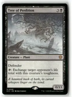 Tree Of Perdition Commander: Lorwyn Eclipsed Magic MTG NM - Image 1