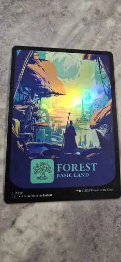 Forest (0291) The Lost Caverns of Ixalan Foil Land MTG NM - Image 1