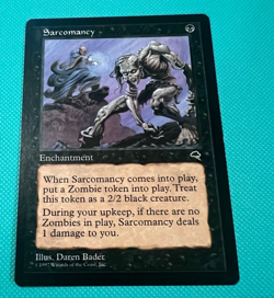 Sarcomancy - Tempest - MTG - Magic the Gathering - Image 1