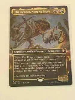 The Reaper, King No More Borderless Lorwyn Eclipsed Commander 4 - Image 1