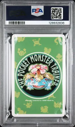 1996 POKEMON GREEN VERSION PLAYING CARDS QUEEN OF HEARTS #027 SANDSHREW PSA 10 - Image 2
