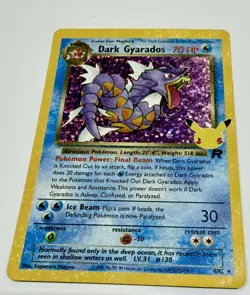 Dark Gyarados 8/82 Holo Rare 25th Anniversary Celebrations Pokemon TCG Near Mint - Image 1