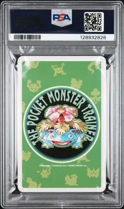 1996 POKEMON GREEN VERSION PLAYING CARDS 5 OF SPADES #088 GRIMER PSA 10 - Image 2