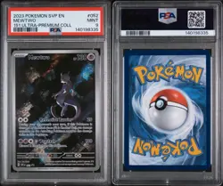 Pokemon Mewtwo #052 Black Star Promo 151 Ultra Premium - PSA 9 - Image 2