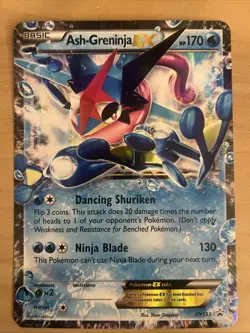 Pokemon TCG Ash-Greninja EX XY133 Blackstar Promo 2016 - Image 1