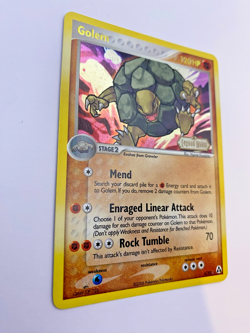 Pokemon Card - Reverse-Holo Golem 6/92 EX Legend Maker *LP* Rare - Image 5