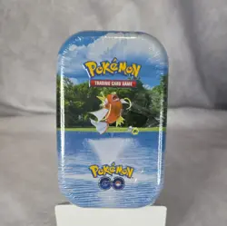 Magikarp Pokemon GO Mini Tin 2 Booster Packs 1 Coin 1 Art Card Pokemon TCG *NEW* - Image 1