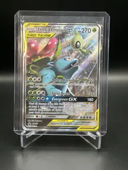 Celebi & Venesaur GX - Sun & Moon - SM167 - Promo - MP - Pokemon TCG - Image 1