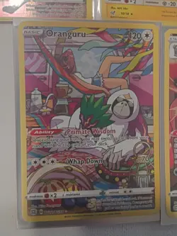 Pokemon 5 Card Lot Pokemon Braixen Thievul Oranguru Houndoom Detective Pikachu - Image 3