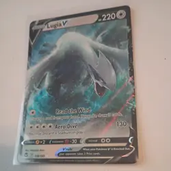 Lugia V 138/195 Silver Tempest Full Art Ultra Rare Holo Pokemon TCG NICE - Image 2