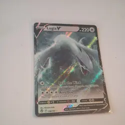 Lugia V 138/195 Silver Tempest Full Art Ultra Rare Holo Pokemon TCG NICE - Image 3