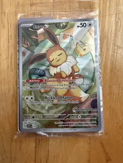 Pokemon Center Exclusive Eevee #173 Stamped Promo Prismatic Evolutions SEALED - Image 3