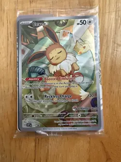 Pokemon Center Exclusive Eevee #173 Stamped Promo Prismatic Evolutions SEALED - Image 4